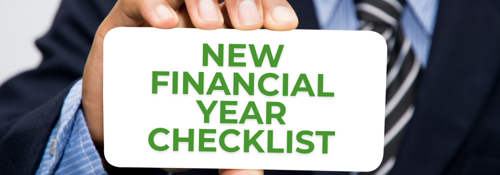 new financial year checklist