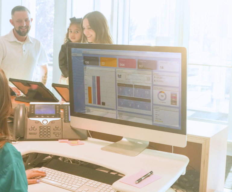 allied health reception